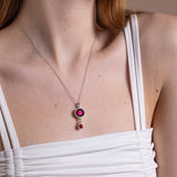 pink moon birthstone satellite