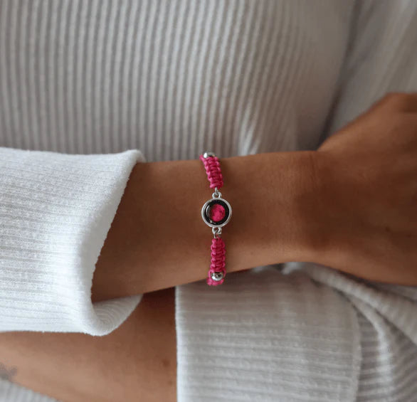 Pink Milestone Bracelet with Pink Moon