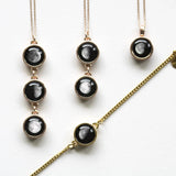 mini ituri necklace in rose gold