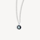 sky light necklace  in stainless steel