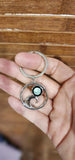 lunar tide necklace in stainless steel
