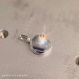 lunar tide necklace in stainless steel