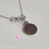 four moon bracelet in stainless steel