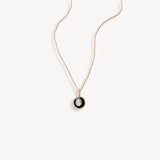sky light  necklace in gold