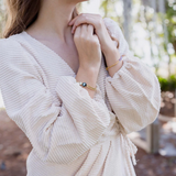 the celeste curb link in gold