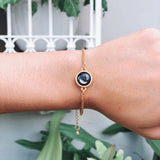 pallene bracelet in gold