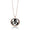 family locket pendant in rose gold
