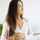 mini usambara necklace in gold