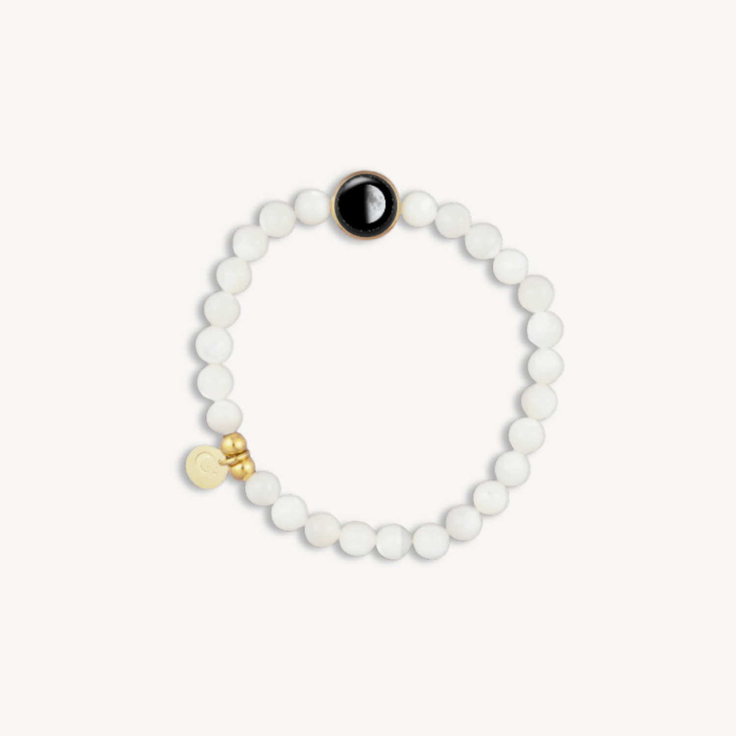 Lunar Gleam Bracelet + Moonshine Studs in Gold