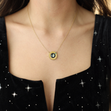 the sagittarius lunar soulkeeper necklace