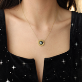 the capricorn lunar soulkeeper necklace