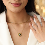 the capricorn lunar soulkeeper necklace