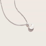 sky light necklace  in stainless steel