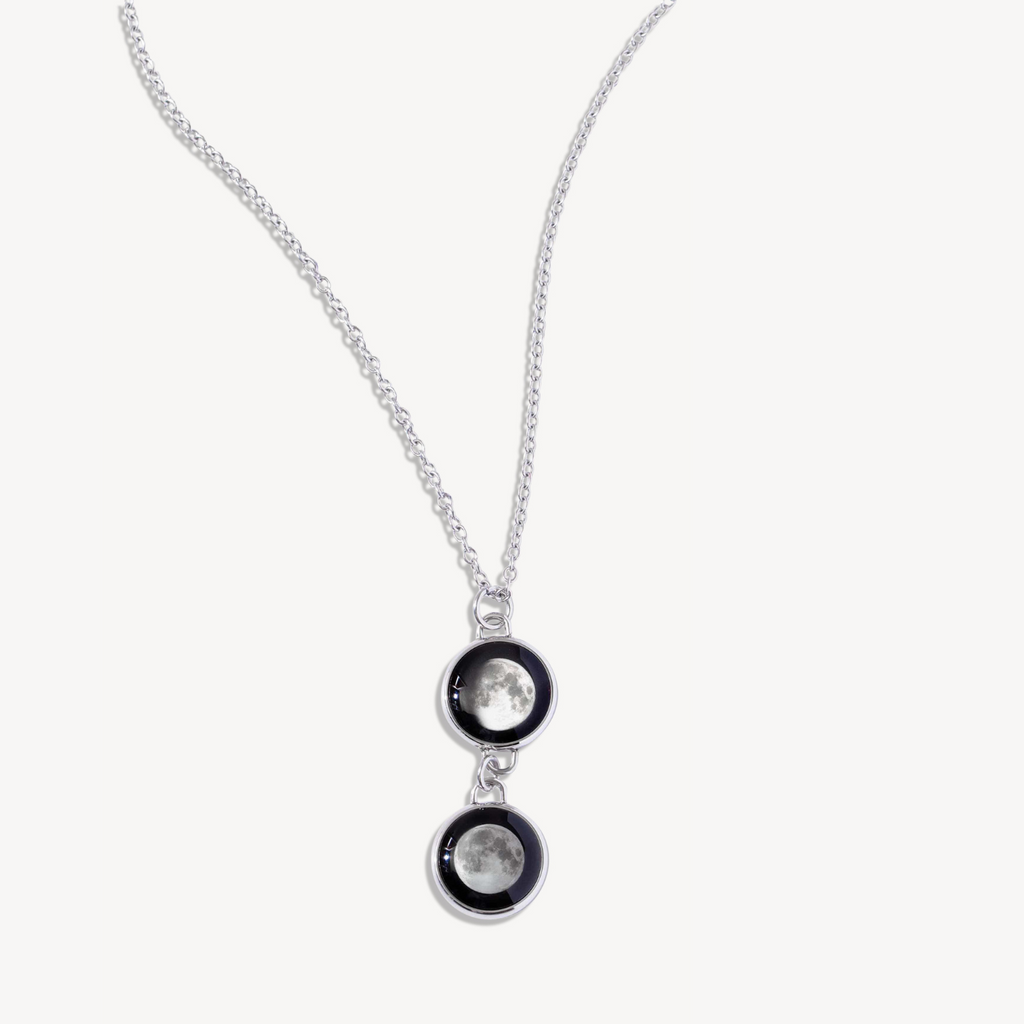 Lunar Twin Charm Pendant