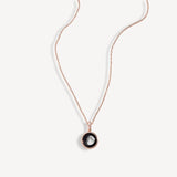 sky light necklace in rose gold