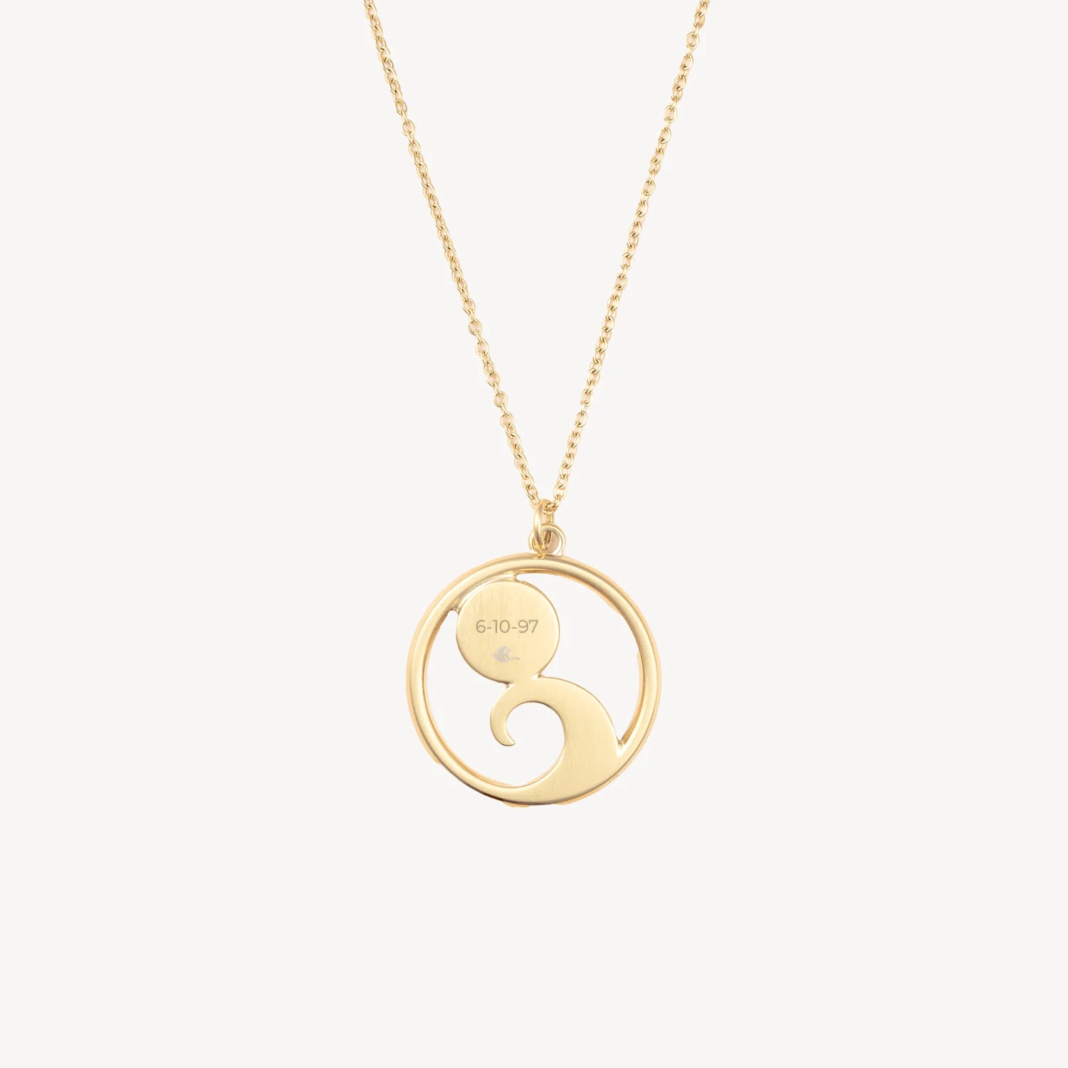 Lunar Tide Necklace in Gold