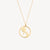 Lunar Tide Necklace in Gold