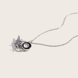 fairy on the moon necklace