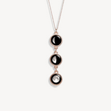 mini usambara necklace in rose gold