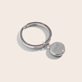 moon memory key ring and men's charmed simplicity necklace bundle