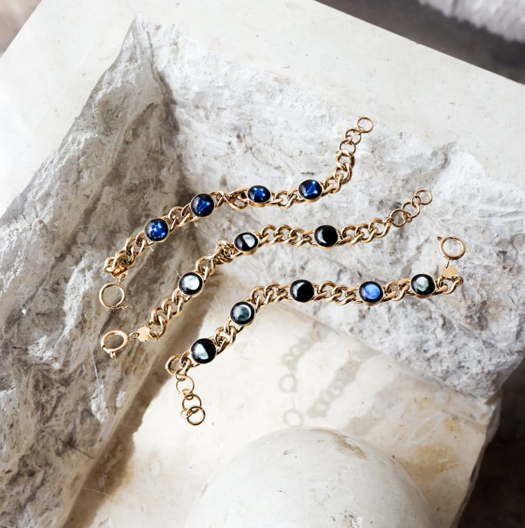 Five Star Astral Pleiades Bracelet in Gold