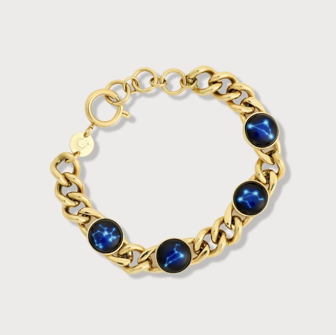 Four Star Astral Pleiades Bracelet in Gold