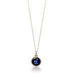 astral sky light necklace in gold