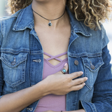 mini simplicity choker necklace