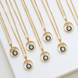 the stella necklace in gold