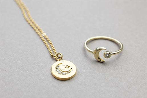 The Signature Logo Necklace And Ring Bundle