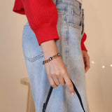 three moon pleiades bracelet in gold