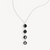 Mini Quadrupled Necklace in Silver