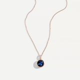 astral mini rose gold simplicity necklace