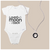 Loved to the Moon and Back Baby Onesie & Necklace Bundle