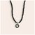 Bhavana Crystal Necklace - Black Agate