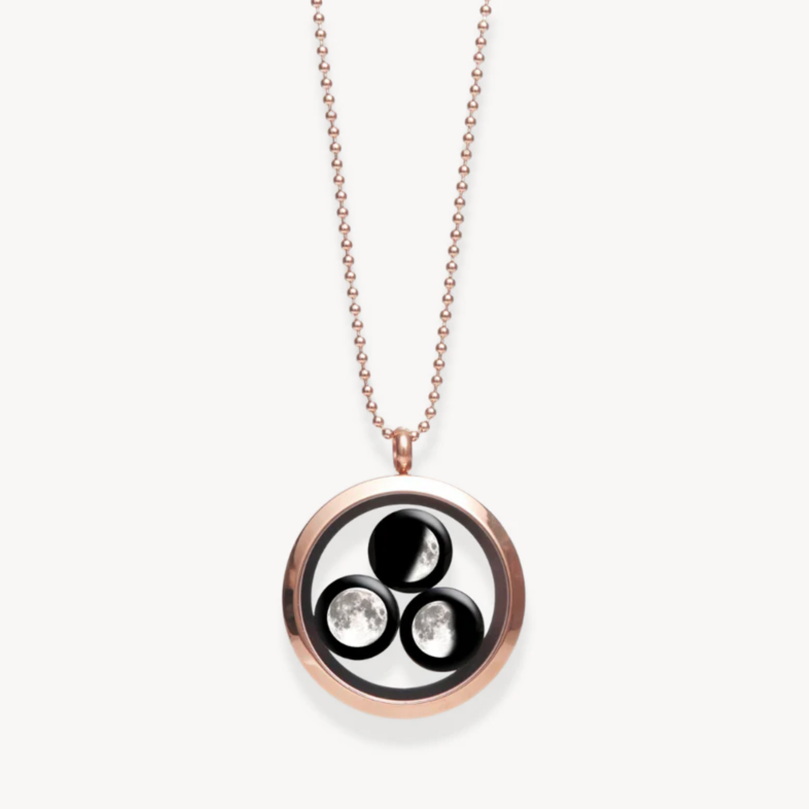 Family Locket in Rose Gold