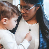 eccentricity necklace in silver