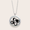 large family locket pendant