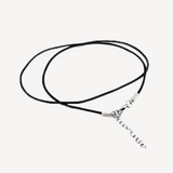 thin choker with adjustable chain