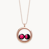 pink moon lovers in the locket in rose gold