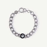 lunar curb link bracelet