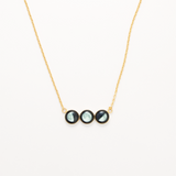 gold lunar horizon necklace