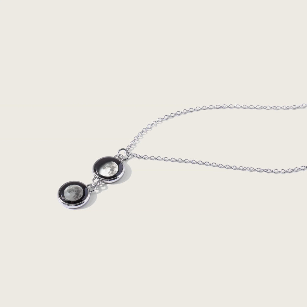 Lunar Twin Charm Pendant