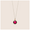 pink moon mini gold simplicity necklace