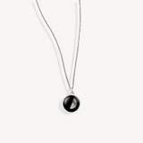 luna necklace in stainless steel