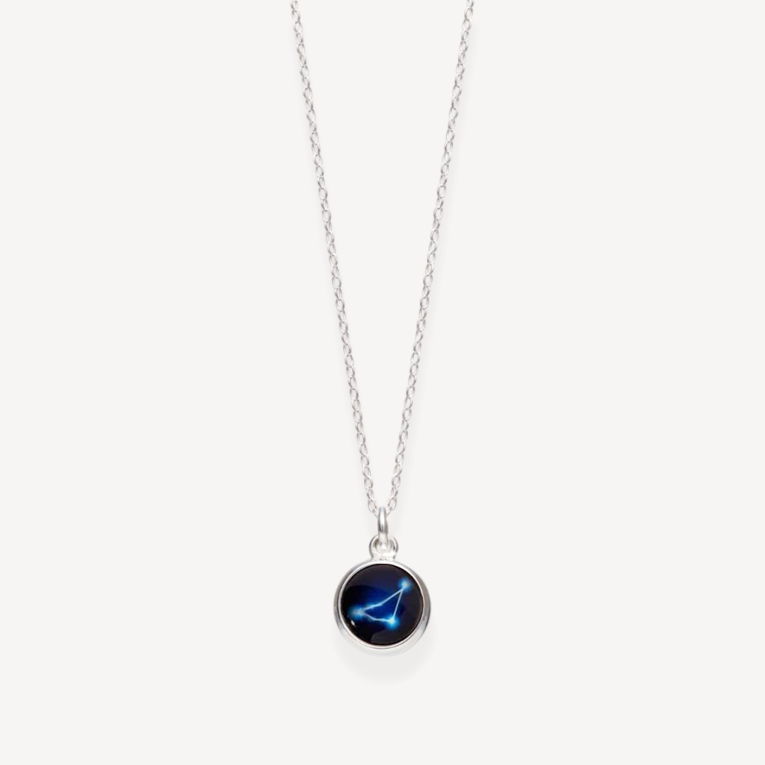 Astral Mini Silver Simplicity Necklace