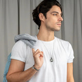 regio necklace in pewter