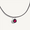 pink moon simplicity choker necklace