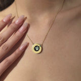 the sagittarius lunar soulkeeper necklace