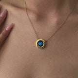 the leo lunar soulkeeper necklace